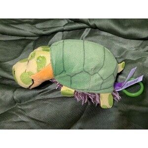 Flip A Zoo Tito Turtle Hanna Hedgehog 2 in 1 Plush Toy mini keychain